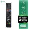 RM-C3250 Sprach-TV-Fernbedienung Ersetzt Passend für JVC Remoto Polaroid/JVC/Logik/Hitachi Smart 4k HDTV Android TV 3