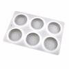 Flat Bottom Silicone Soap Mold Dome Shape Soap Making Mold Round Silicone Mold  Dessert Mousse