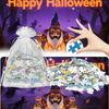 Roztomilé fotografie halloweenských puzzle, puzzle, rodinné vzdělávací hry, rodinné dekorativní obrazy.