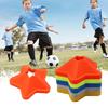 Athletic Training Cones With Star Base Durability Soccer Practice Discs Improve Feetwork Accuracy For Competitions