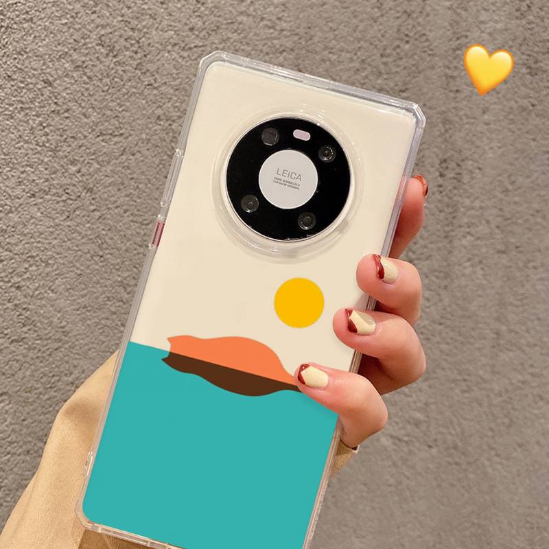 Custodia per telefono Cat Monte Fuji Giappone Paesaggio per Samsung S20 ULTRA S30 per Redmi 8 per Xiaomi Note10 per Huawei Y6 Y5 cover
