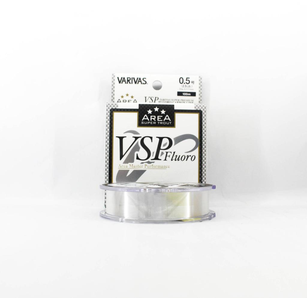 Varivas Fluorocarbon Super Trout Area VSP Schnur 100m 2,5lb (7907)