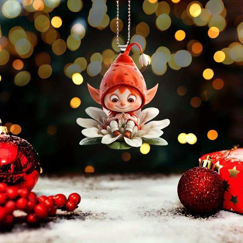 Design Cartoon Fun Acrylic Car Interior Ornament For Home And Decoration Bag