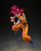 TAMASHII NATIONS Dragon Ball Super Super Saiyan God Son Goku Ki 145mm PVC ABS Painted Action Figure S.H.Figuarts (God's Form) Approx. &