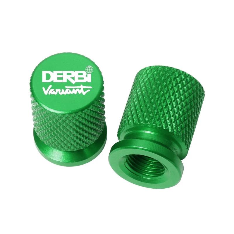 Motorcycle CNC Tire Valve Air Port Stem Cover Cap Plug Accessories For DERBI DERBI VARIANT SPORT R