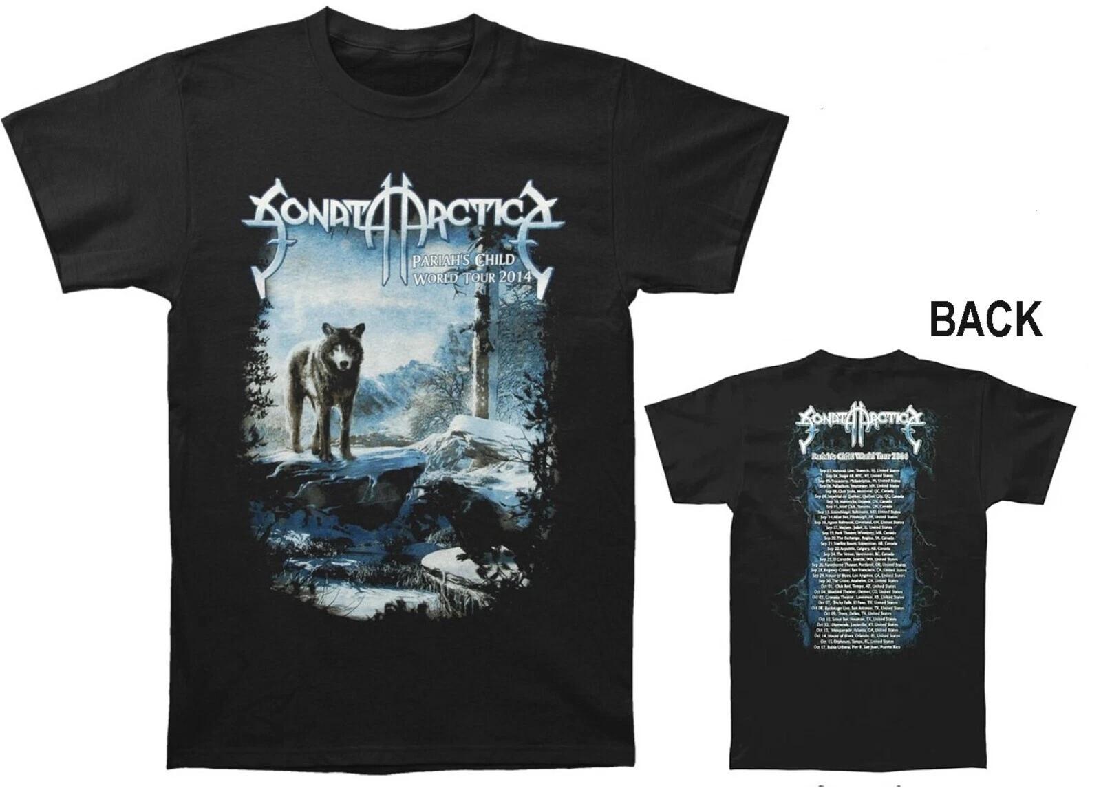 SONATA ARCTICA cd cvr PARIAH S CHILD Tour 2014 Official SHIRT LAST XXL New OOP 2XL
