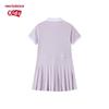 Girls' Short Sleeve Pleated Dress
