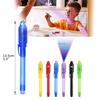 Invisible Ink Pen with UV Light Fun Activity Entertainment Party Favors Giveaways Xmas Goody Bag Stuffer for Kids Adults