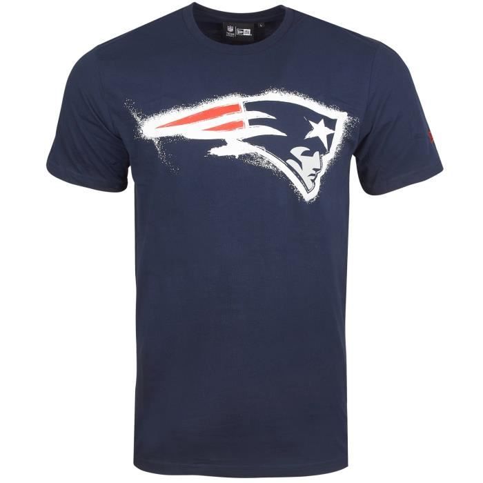 T-shirt NFL - New Era - SPRAY - Patriots - Homme - Manches courtes