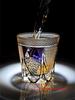 Peacock Whiskey Crystal Glass Luxury Edo Kiriko Glassware Wine Relish Cup Purple Whisky Rock Tumbler Cognac Brandy Snifter Mug