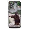 Funny Monkey Phone Case For Samsung S25,S24,S21,S22,S23,S30,Ultra,S20,Plus,Fe,Lite,Note,10,9,5G Black Cover