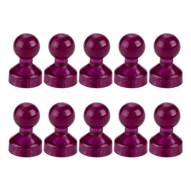 10 Counts Magnetic Push Pins for Fridge Calendars School Whiteboards Bulletboard