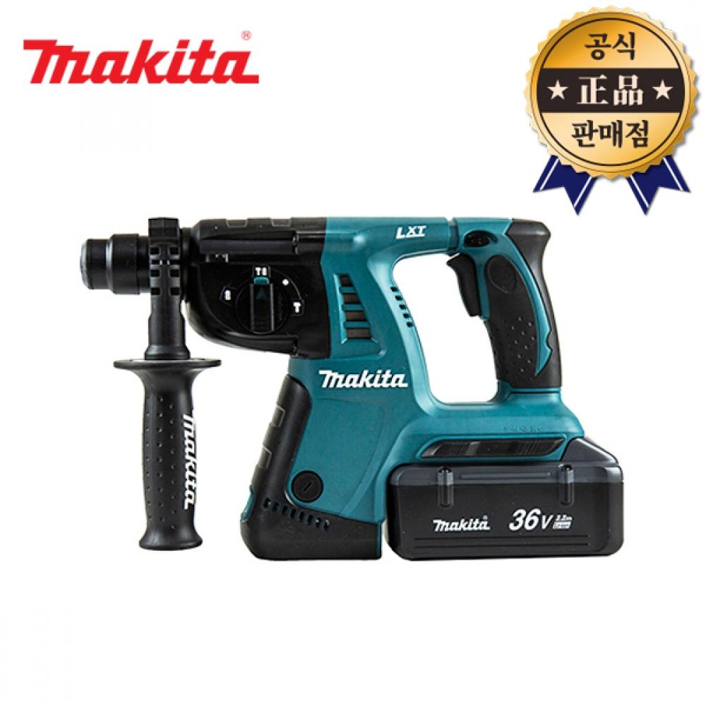 

Аккумуляторная перфораторная дрель Makida HR262DWBE 36 В, 2,2 Ач, 2 аккумулятора, роторный перфоратор