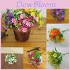 Lifelike Artificial Chrysanthemum Bouquet With 28 Daisy Heads For Home And Party Decor