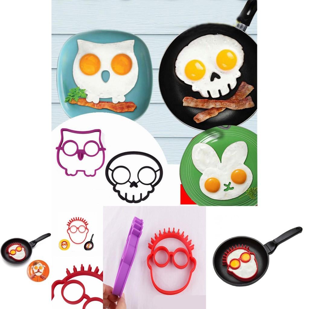 Unique Silicone Eye Glasses Man Egg Fryer Baking Tool