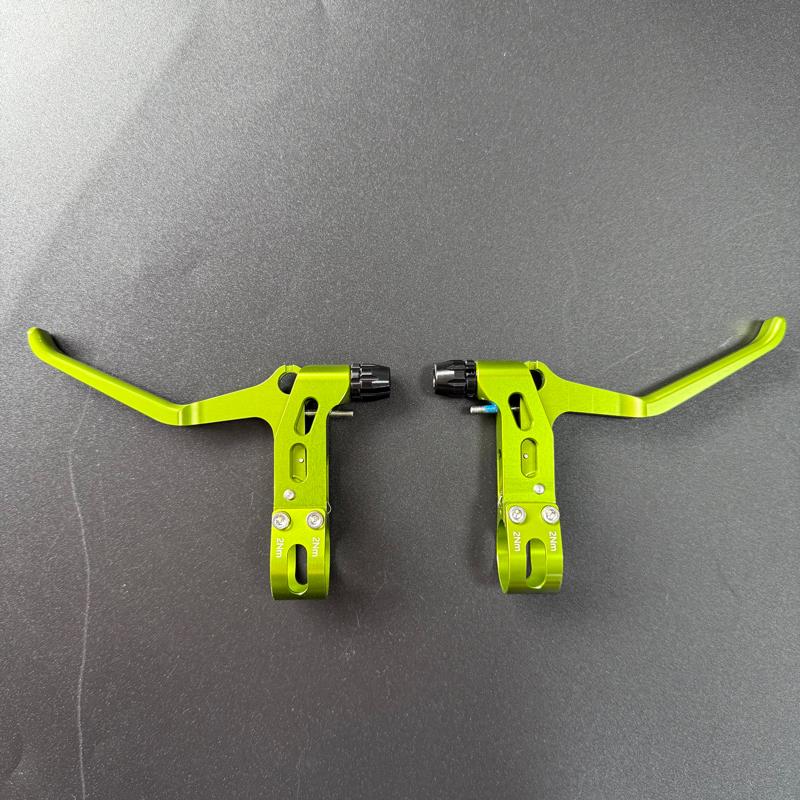 Bicycle Brake Lever V Brake Handle Folding Bike Brake Handle Lever Lightweight 64g Hollow Handlebar Cycling Parts