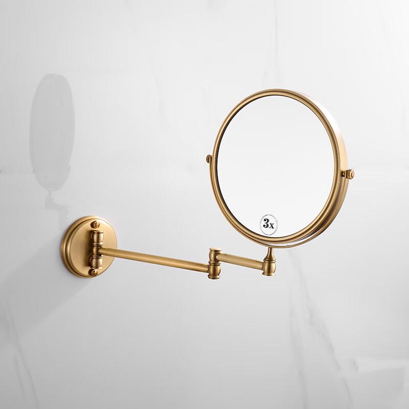 European Style Antique Folding Double-Sided Makeup Mirror