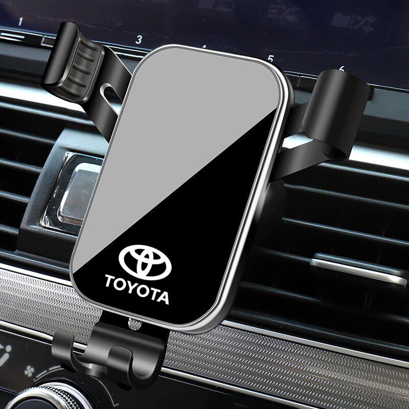 2026 Horké Pro Toyota Krytky Náboje ABS Držák na Telefon do Auta 360° Rotace Gravitační Automatický Držák s Úchopem Pro Toyota GR-SPORT Corolla Camry Asijský
