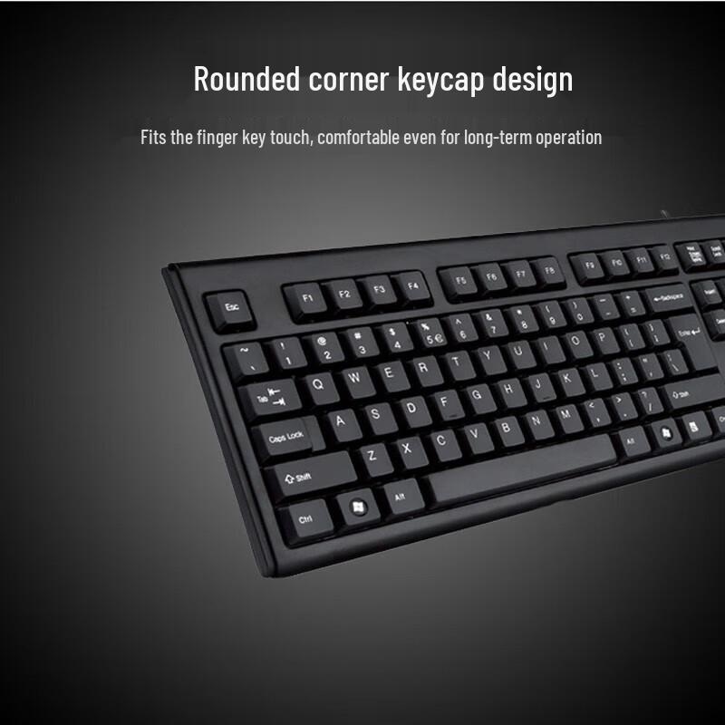 A4TECH Wired Keyboard and Mouse Combo