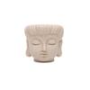 Realistic Buddha Head Flower Pot Handmade Sculpture Plant Containers  Table Centerpiece