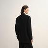 LESS 2025 Autumn H-Line Stand Collar Wool Blazer
