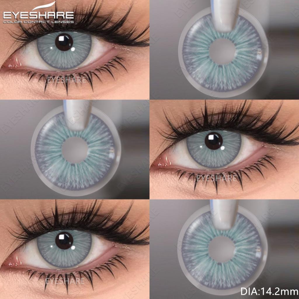 Eyeshare Colored Contact Lenses Eyes New York Pro Series 1 Pair Decoration Comestics Makeup