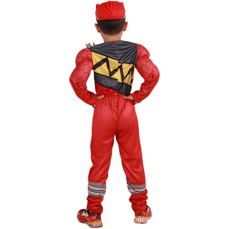 Dinosaur Team Clothing Dragon Muscle Suit Kids League of Legends Cosplay Dragon Warrior Party Costume
