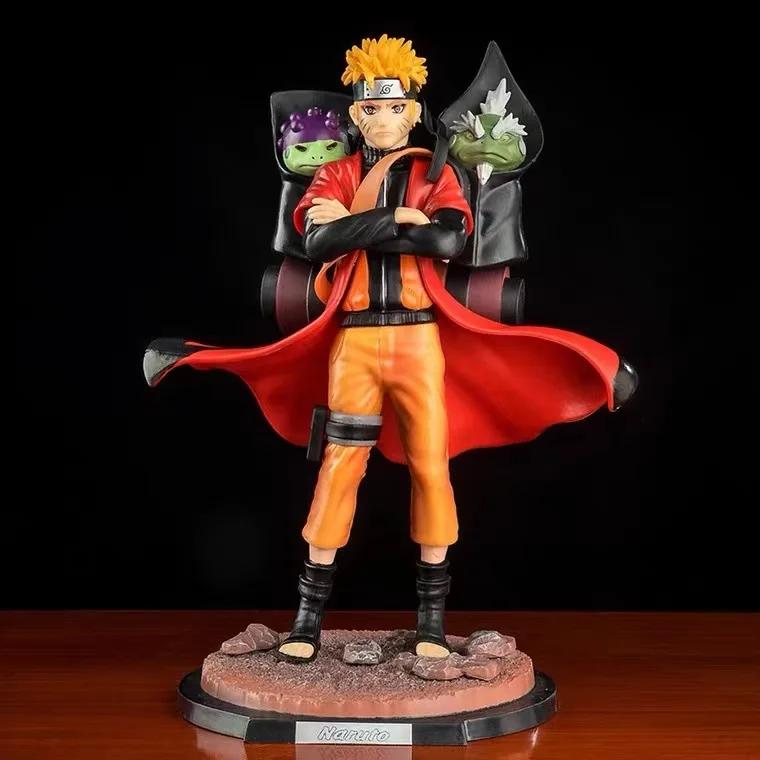 30cm Uzumaki Sage Action Anime Figures PVC Toys Shippuden Collector Figurine Brinquedos Model Doll Figure