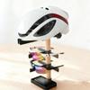 Elegant Wooden Bike Gear Stand Ideal For Keeping Helmets And Cycling Accessory Organized