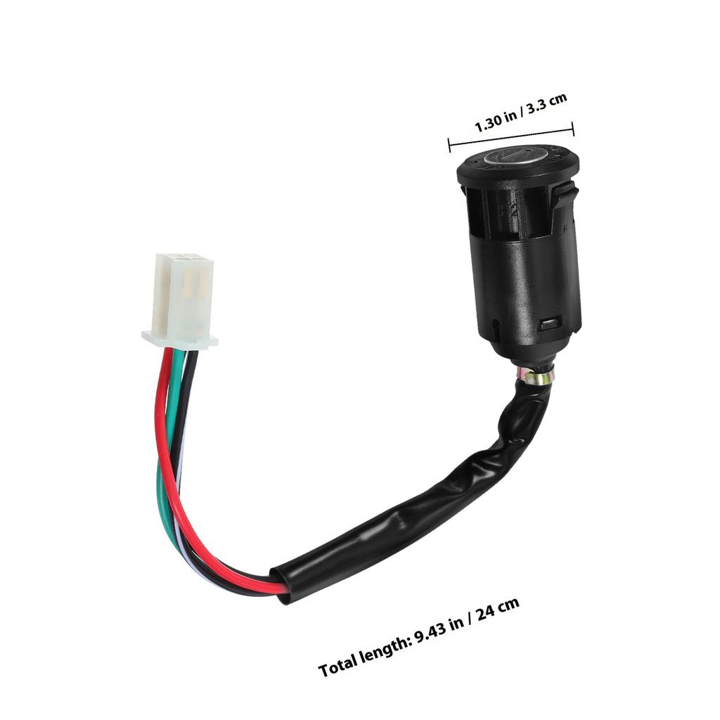 Start Ignition Switch 50-250Cc Atv Scooter Keyed Motorcycle Tractor Replacement Ignition Switch Sturdy Long-Lasting Performance