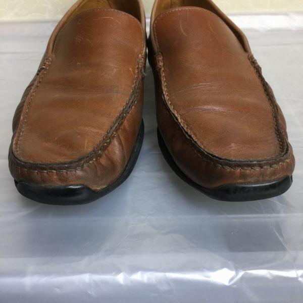 Paraboot Vamp Shoes Size 26.026.5 Brown Leather Slip-On Vintage(USED)