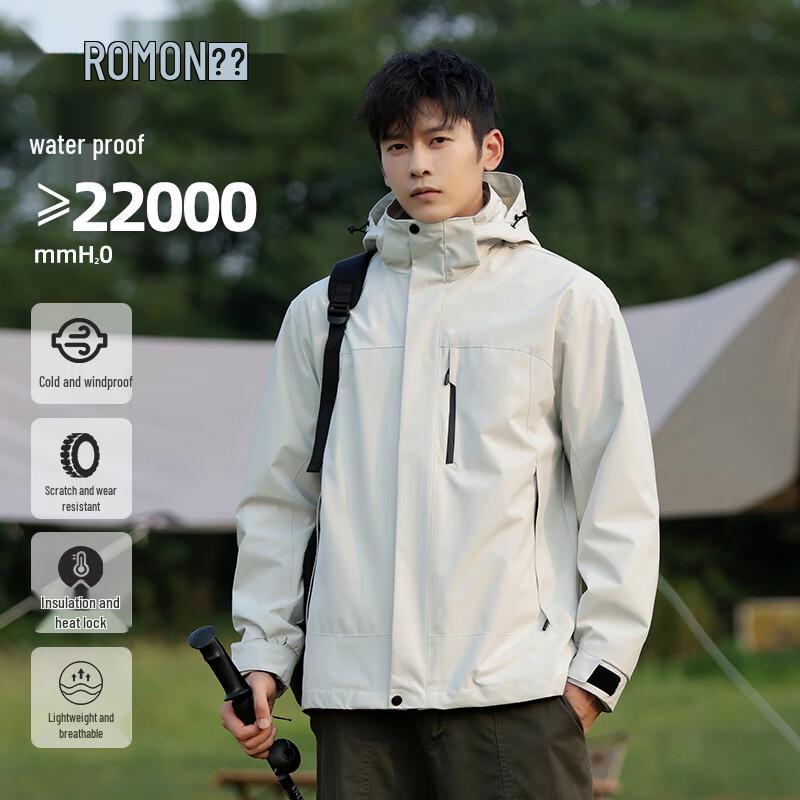 ROMON Unisex Outdoor Windproof Waterproof Shell Jacket Series