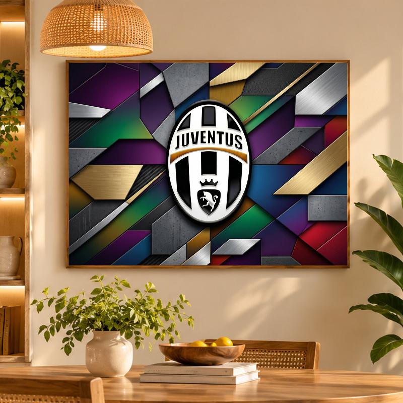 5D Diamond Painting Juventus FC DIY Full Drill Diamond Art Kit Home Decoration