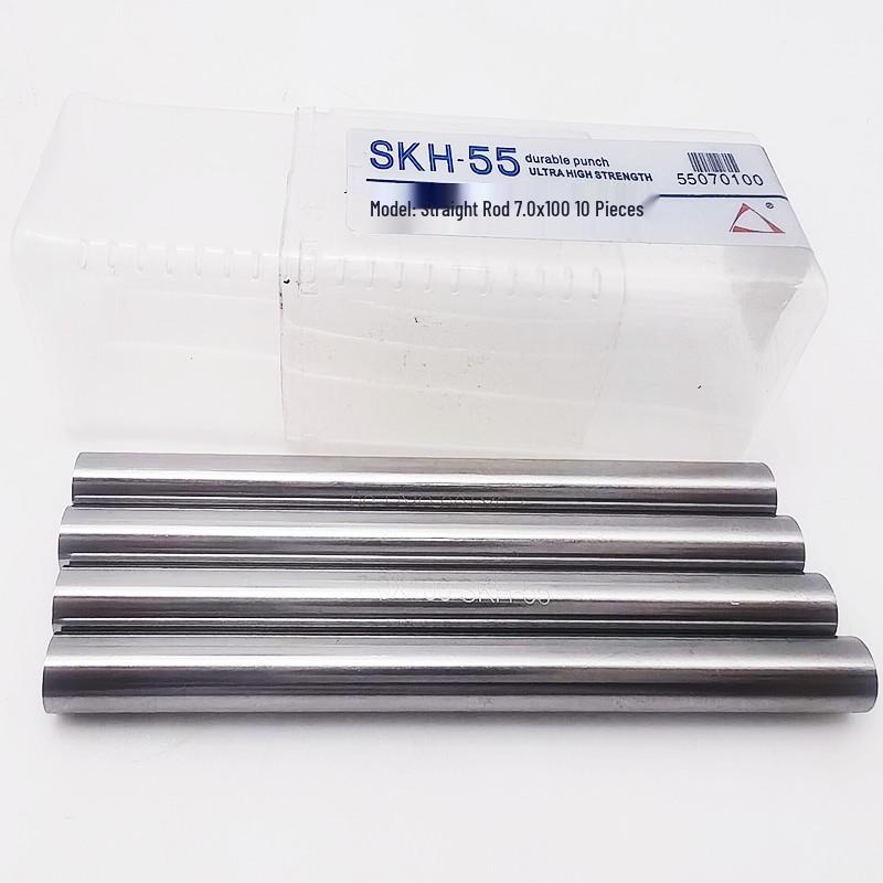 High-Speed SKH-55 Steel Round Bar, 66-68 Hardness, 3-12*200mm, Lathe Tool