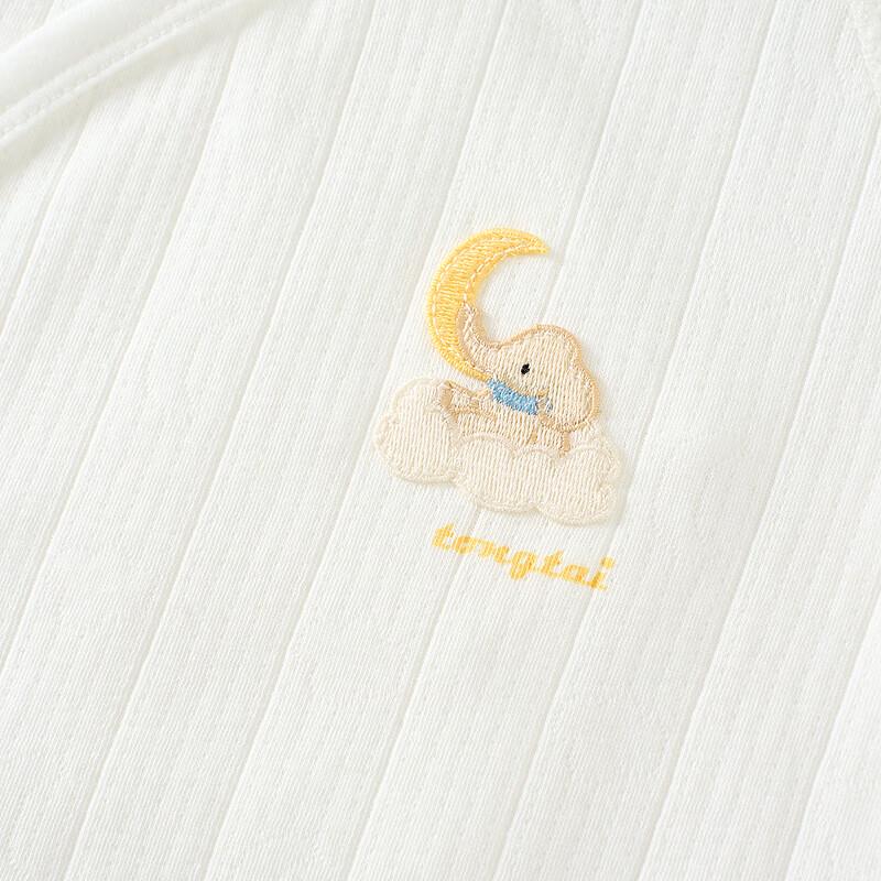 TONGTAI Pure Cotton Newborn Monk-Style Baby Romper