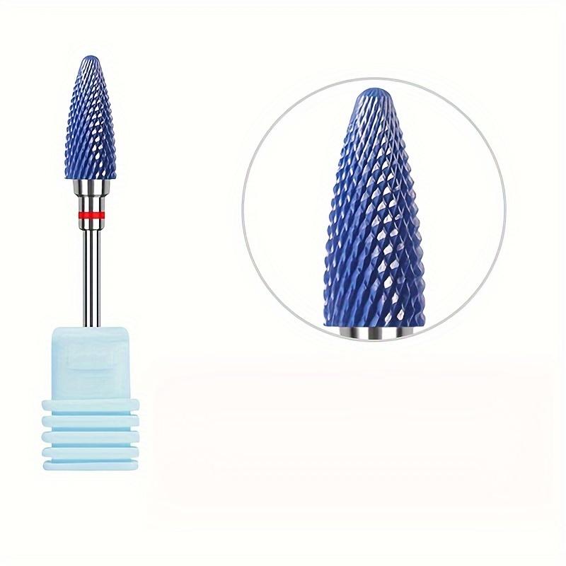 1 Stück Keramik Fräser Flamme Hartmetall Nagelbohrer Rosa Gel Entferner Elektrische Maschine Bohrer Polieren Peelen Nägel Kunstwerkzeuge