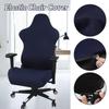 Universal Gaming Chair Cover Stretch Armchair Seat Protective Cover Dust-proof Bar Computer Chair Cover Office Home Decor