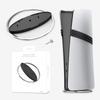 Vertical Stand for PS5, PS5 Slim, and PS5 Pro, Improved Stability and Heat Dissipation, Made of ABS and Alloy, No Tools Required (Silver)
