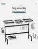 Retractable Kitchen Sink Storage Rack for Bowls and Plates