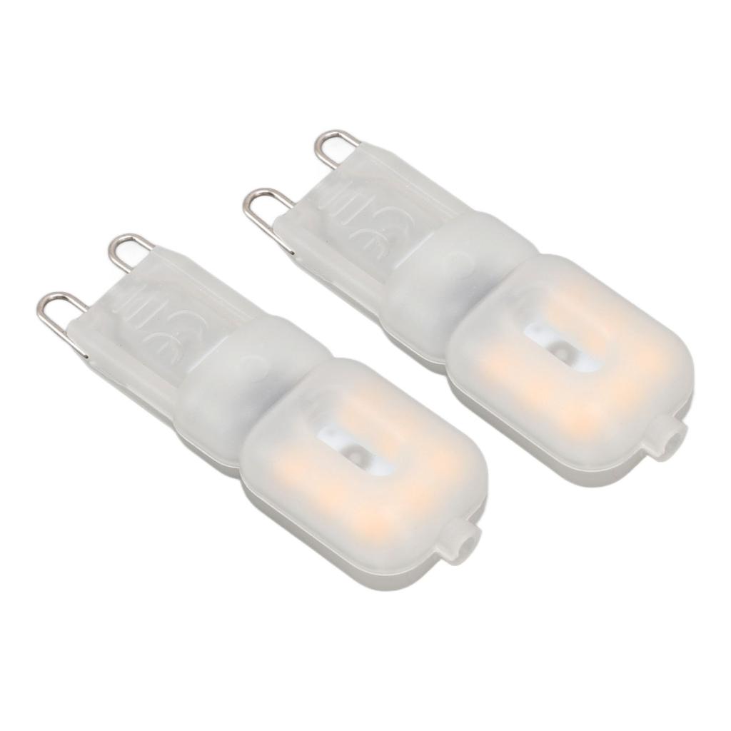 2pcs G9 LED Bulbs Professional 14LEDs High Brightness 270lm Dimmable Replacement Light Bulbs 3W 220V