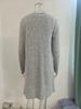 Women's  Piece Outfit Ribbed Knit Long Sleeve Open Front Cardigan And Bodycon  Dress Set