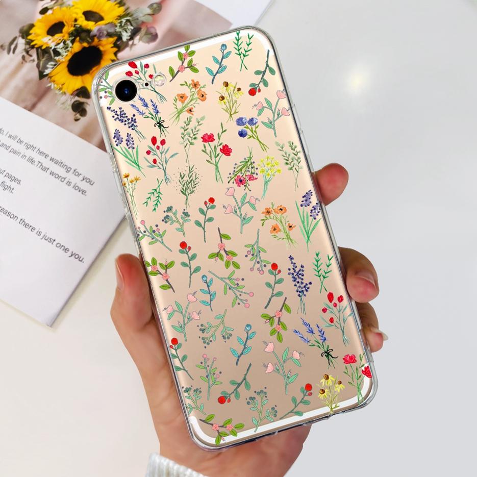 For Apple iPhone SE 2020 Case Stylish Painted Cover Soft Silicone Phone Case For iPHone SE 2022 iPhoneSE 2020 Back Covers Bumper