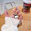 Cute Panda Silicone Phone Case For iPhone 14 13 15 16  12 11 Pro Max X XR XS 14 15 16 Plus 12 13 Mini Transparent Bumper Cover