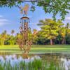 Poodle Wind Chimes for Outside,Poodle Gifts for Women Men,Metal Decor