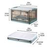 Multi-purpose Folding Storage Box Double Door Large-capacity Packing Toys Clothes Books Organizer With Cover