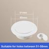 New Plastic Air Conditioning Pipes Cover Split Type White Wall Decorative Cover Hole Cover Plug Cable Entry