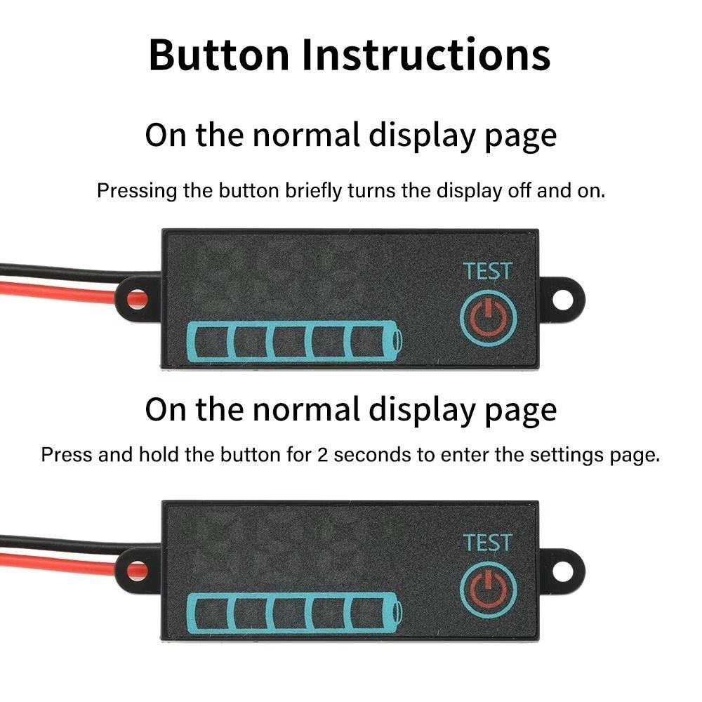 1Pcs 3S-14S Battery Level Indicator For Lithium Li-ion LiFePO4 and Lead Acid Batteries