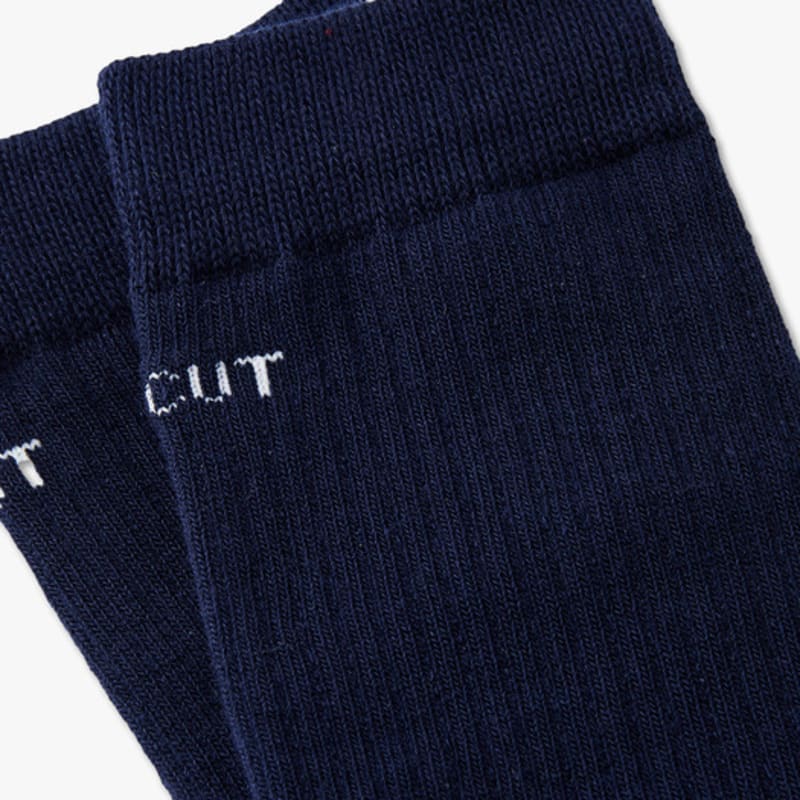 GCUT Logo Jacquard Goalie Socks_Navy 7215284201