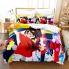Twin Star Exorcists Bedding Set 3D Kawaii Girl Anime Cartoon Duvet Cover 3PCS for Adult Kid Bedroom Home Textiles