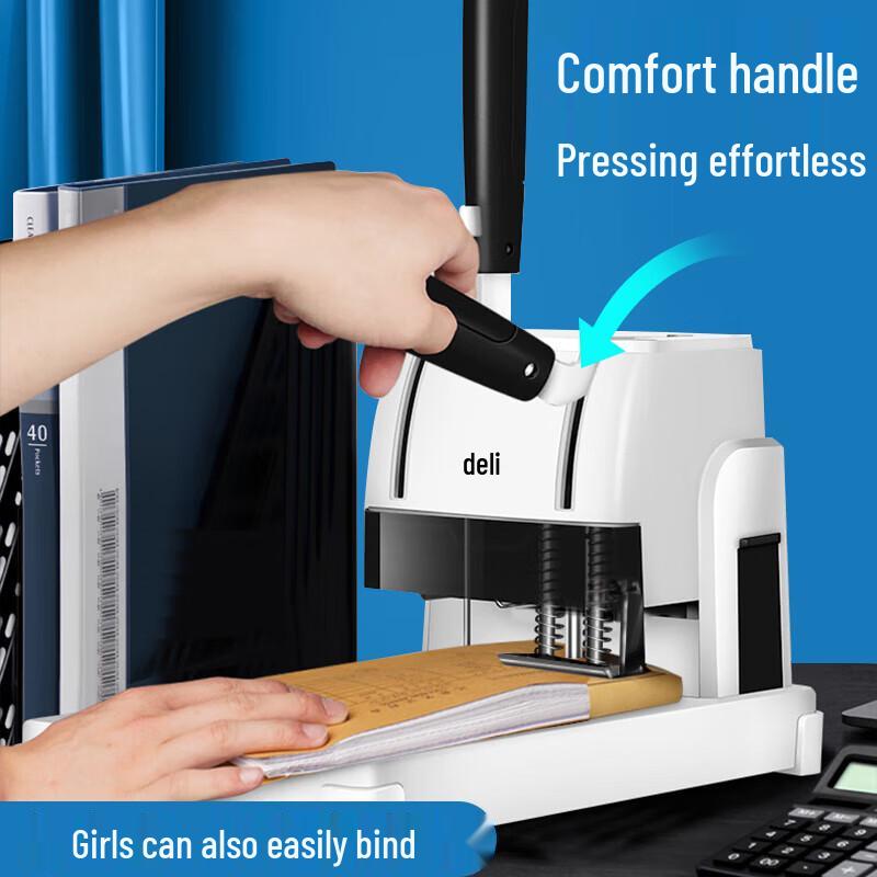 Deli Financial Document Binding Machine